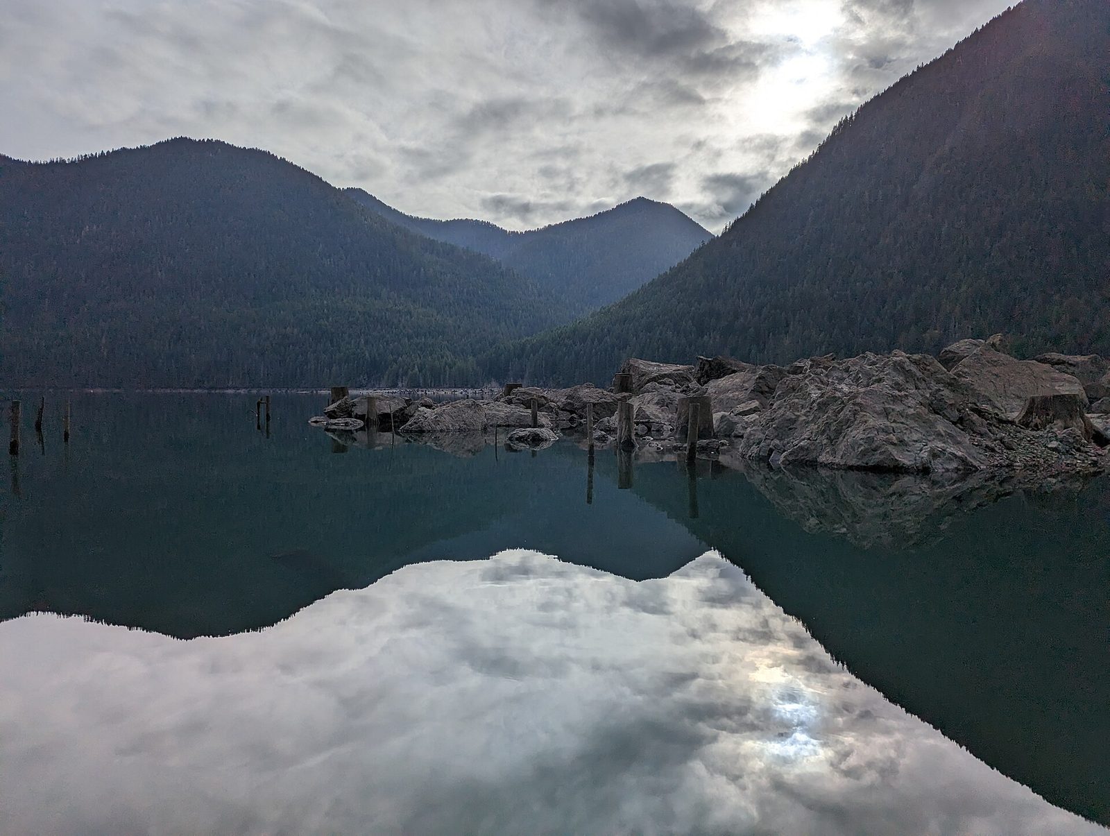 Big Rock (Lake Cushman)