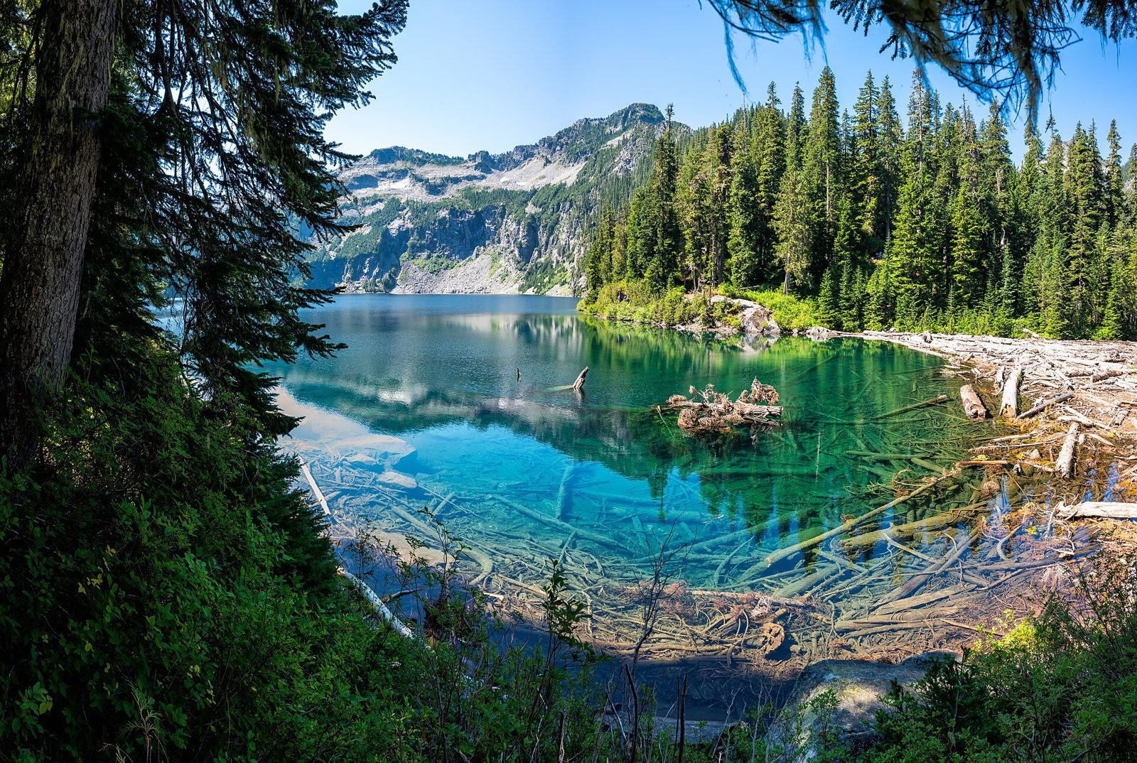 Cooper River swimming hole (Salmon La Sac)
