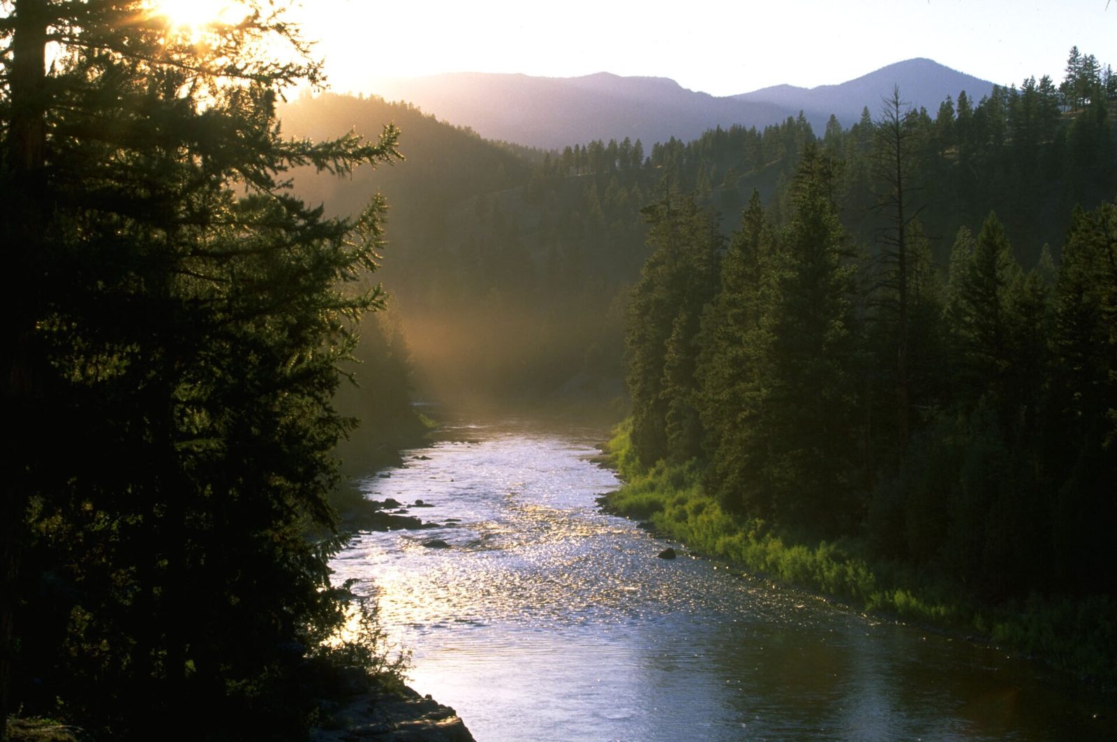 Johnsrud Park cliffs (Blackfoot River)