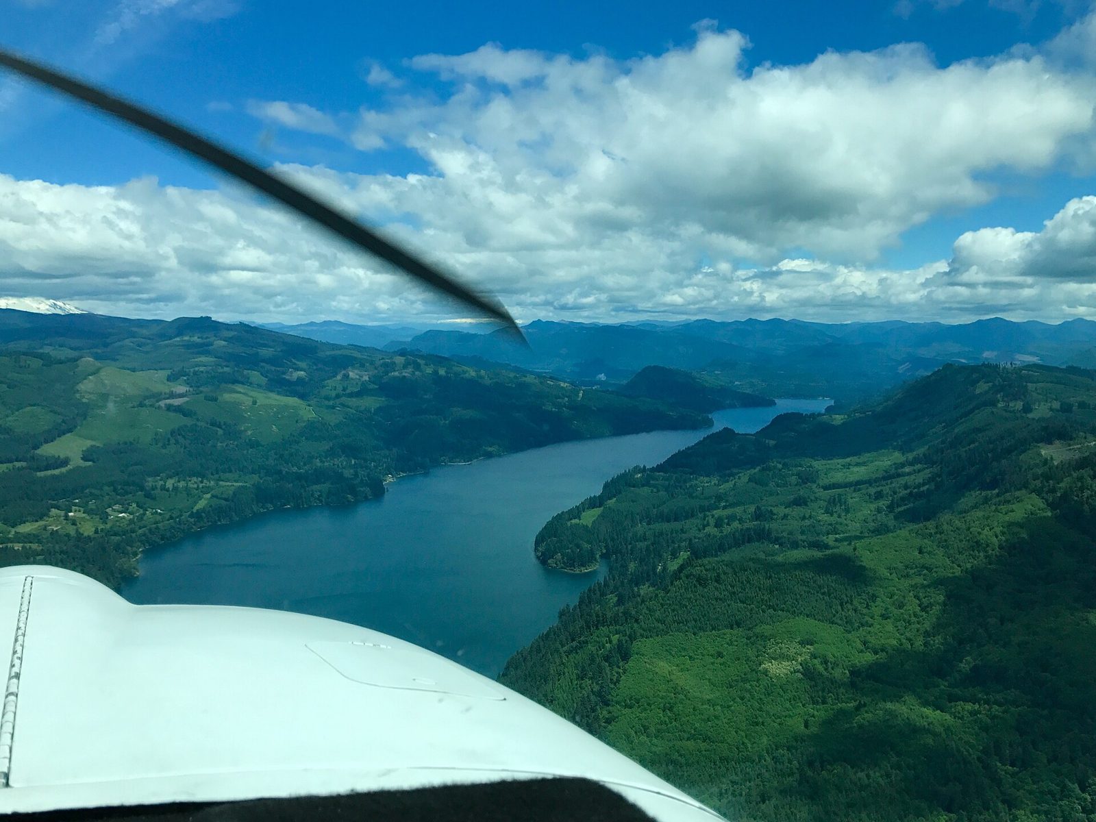 Lake Merwin cliffs