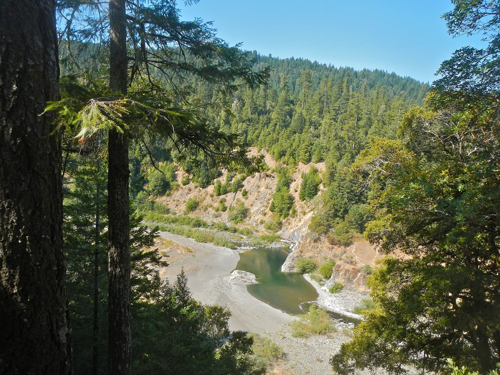 Standish-Hickey swimming hole (South Fork Eel)